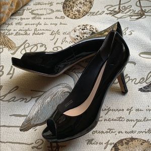 Via Spiga peep toe pumps